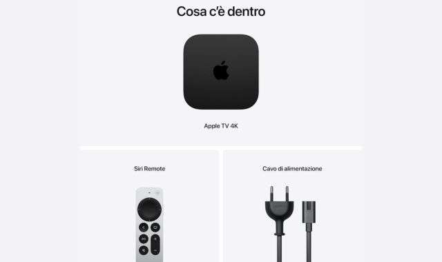 Apple TV 4K contenuti