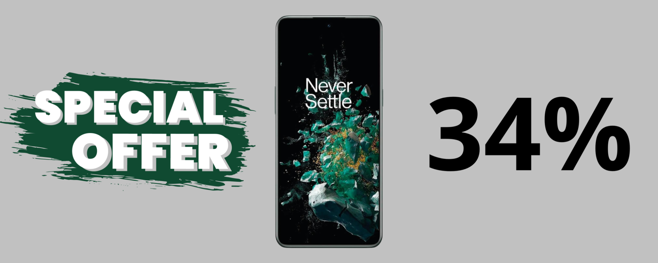 OnePlus 10T 5G, top di gamma in SUPER sconto del 34%