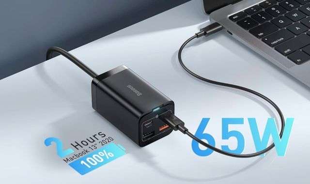 Caricatore USB-C 65W