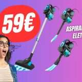 Quest'Aspirapolvere Elettrica SUPER POTENTE costa solo 59€!