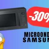 Il Microonde Samsung da 30L crolla al MINIMO STORICO (1400 W!)