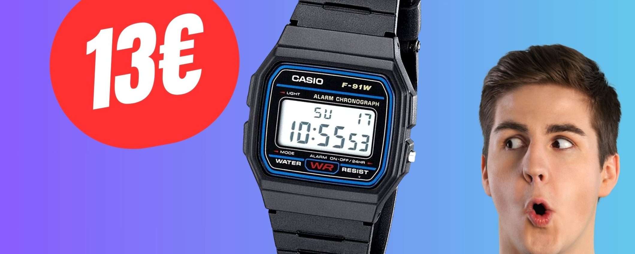 L'iconico orologio Casio CROLLA a soli 13€ su eBay!