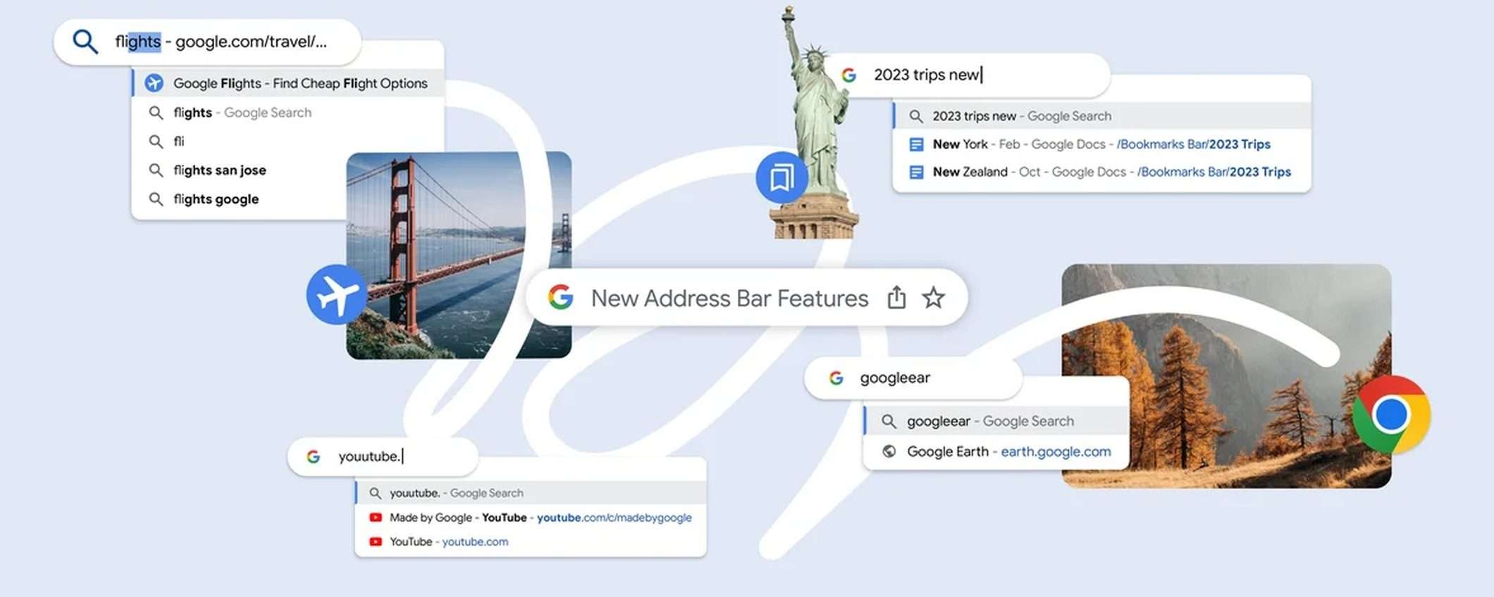 Google Chrome: novità per la barra degli indirizzi