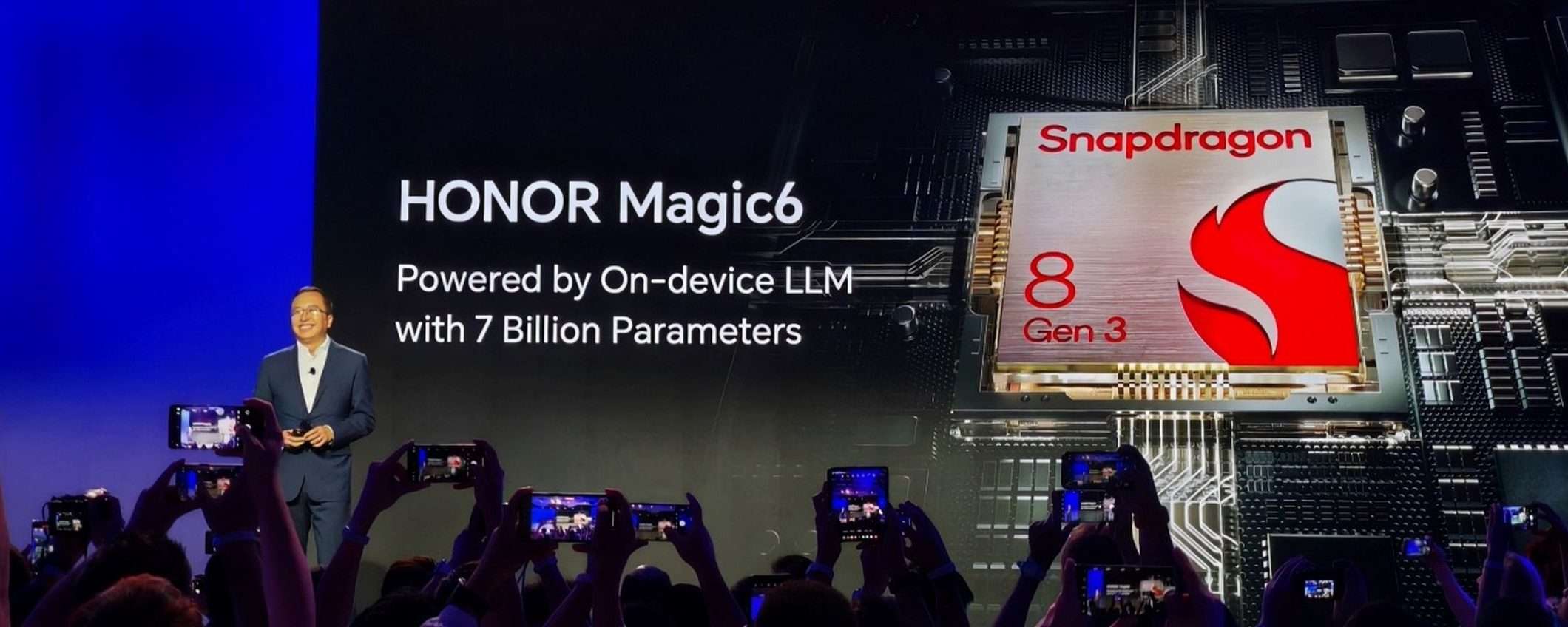 Honor Magic 6: LLM on-device e controllo con gli occhi