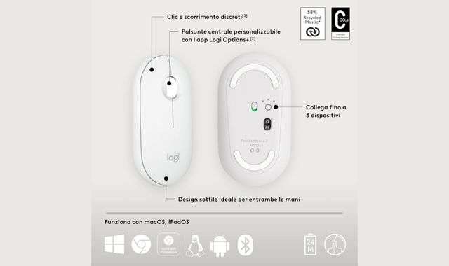 Logitech Pebble Mouse 2