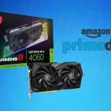 MSI GeForce RTX 4060 al MINIMO STORICO grazie alle Offerte Prime