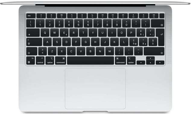 MacBook Air 2020 tastiera