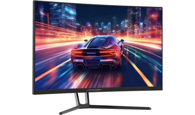 Monitor da gaming curvo LC-Power