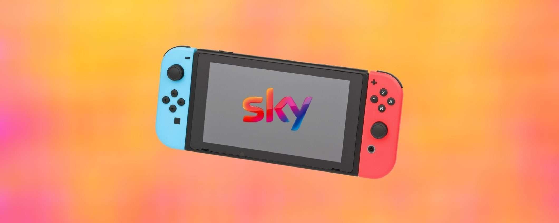 Sky TV, Netflix e Sky Cinema in offerta con Nintendo Switch GRATIS