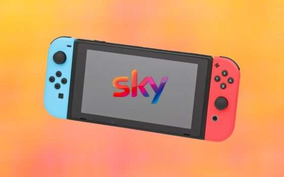 Sky TV, Netflix e Sky Cinema in offerta con Nintendo Switch GRATIS