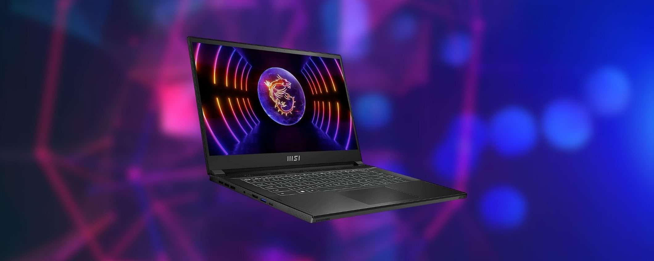 Notebook MSI: 240Hz, i7, RTX 4060, 16GB DDR5 e SSD 1TB con 300€ di SCONTO