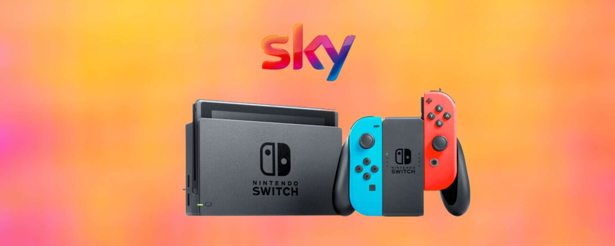 Sky ti regala la console Nintendo Switch: un'opportunità da non perdere