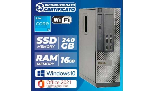 PC Desktop ricondizionato certificato