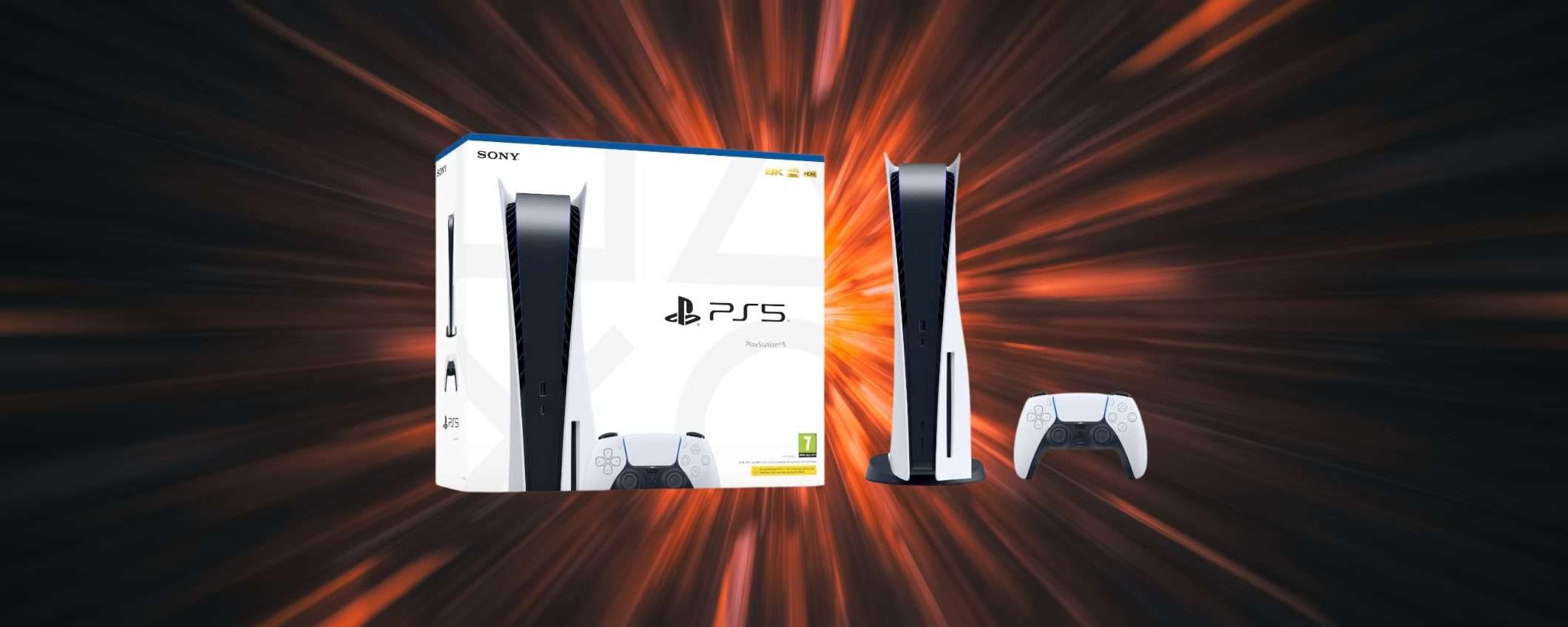 Tech Week eBay: la PS5 Standard in MEGA SCONTO (-109€)