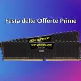 RAM DDR4 16GB Corsair al MINIMO STORICO grazie alle Offerte Prime
