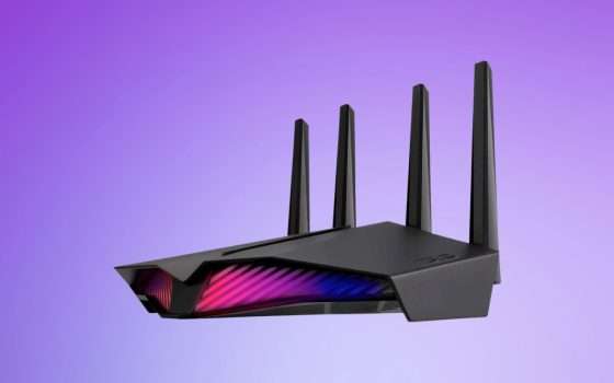 Router ASUS WiFi6: crollo al MINIMO STORICO su Amazon (-28%)
