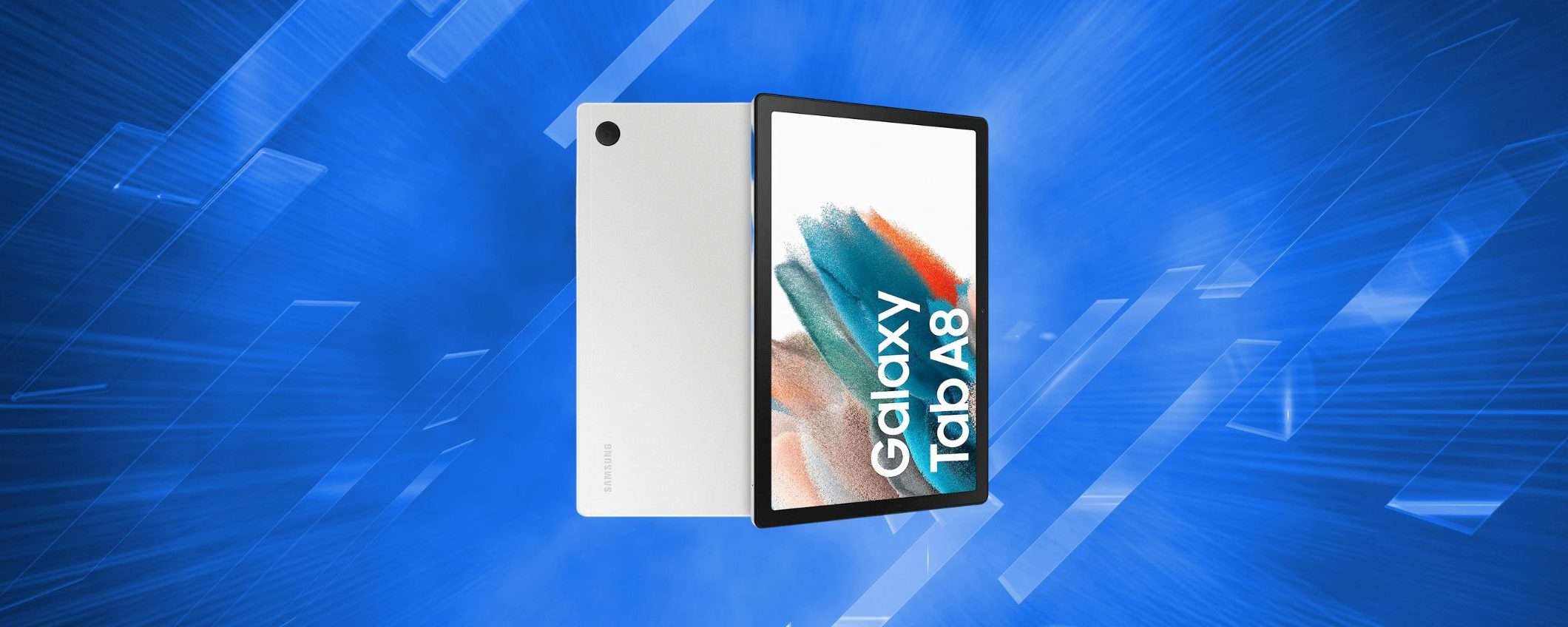 Samsung Galaxy Tab A8 è in offerta al MINIMO STORICO su Amazon (-38%)