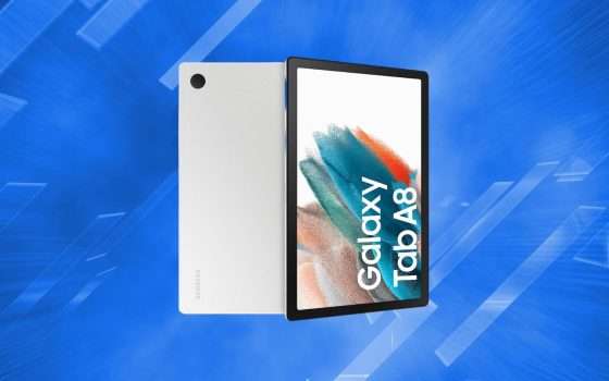 Samsung Galaxy Tab A8 è in offerta al MINIMO STORICO su Amazon (-38%)