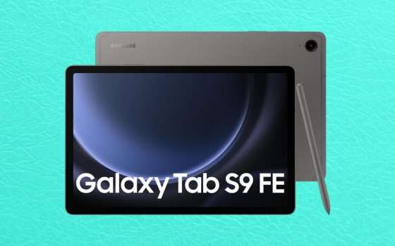 Samsung Galaxy Tab S9 FE al 27% in meno su Amazon: AFFARE IMPERDIBILE!