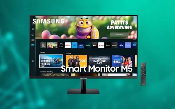 Samsung Smart Monitor M5 in OTTIMO SCONTO su Amazon (-36%)