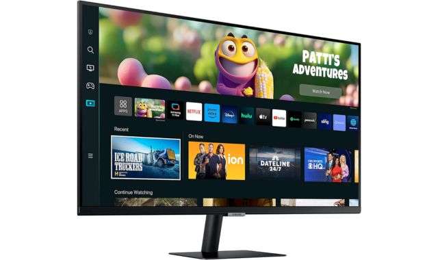 Samsung Smart Monitor M5 display