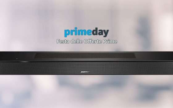 Soundbar Bose 550 con Dolby Atmos: SUPER SCONTO su Amazon (-29%)