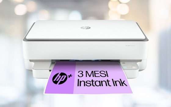 Stampante multifunzione HP Envy 6020e: che OFFERTA su Amazon (-33%)