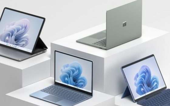 Surface Laptop Studio 2 e Laptop Go 3 arrivano in Italia