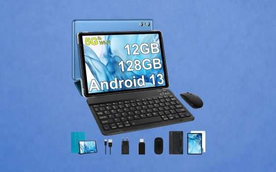 Tablet 10 pollici Android economico in offerta con il 40% di sconto