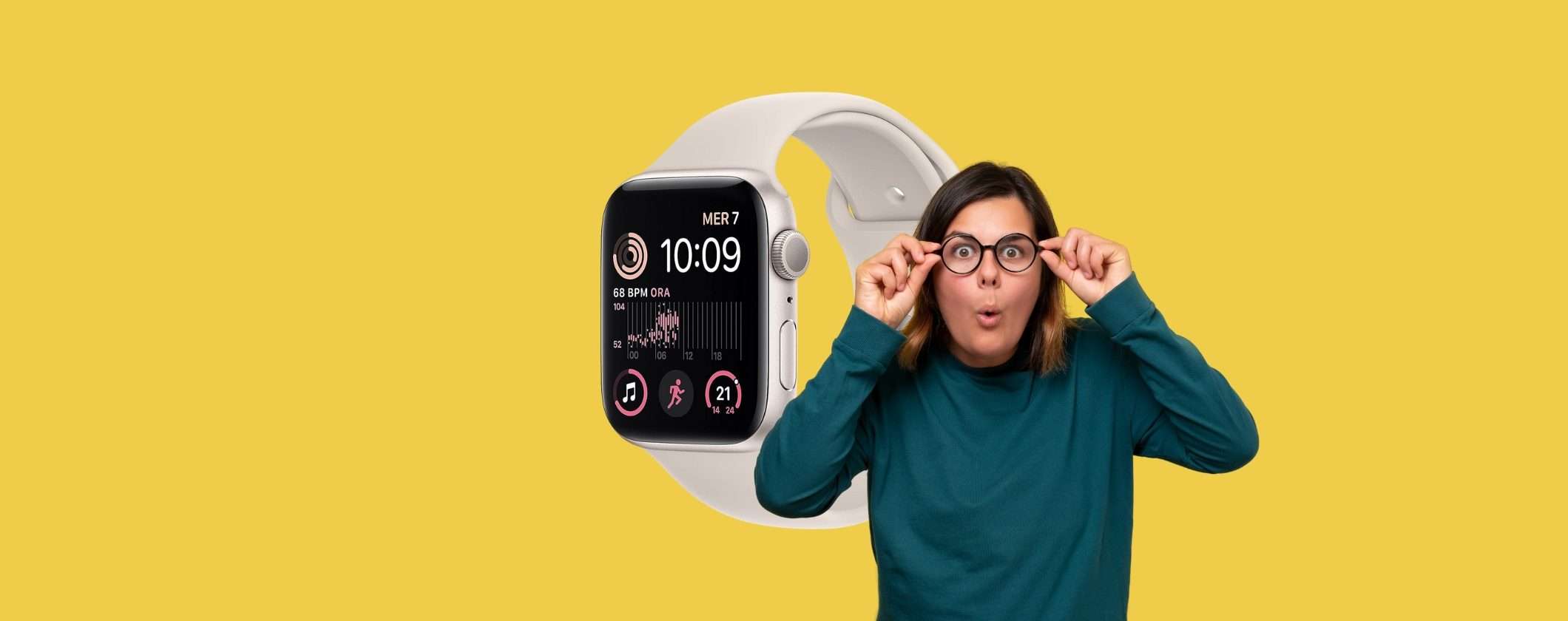Acquista ora Apple Watch SE 2: solo 259€ alle Offerte Prime