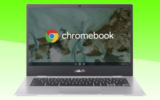 Chromebook ASUS al minimo storico per la Festa di Prime