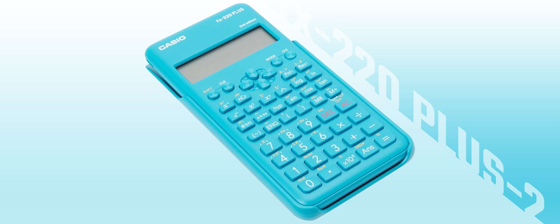 CASIO fx-220 PLUS-2: calcolatrice scientifica a soli 8,99€