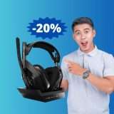 Cuffie Astro Gaming A50: SUPER sconto del 20% su Amazon