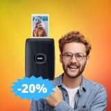 Fujifilm Instax Mini Link 2: SUPER sconto dl 20% su Amazon