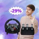 Logitech G29 Driving Force: prezzo IRRESISTIBILE su Amazon