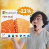 Microsoft 365 Personal: SUPER sconto del 23% su Amazon