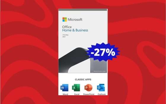 Microsoft Office 2021 Home & Business: SUPER sconto del 27%