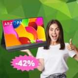 Monitor portatile ARZOPA: OFFERTA esclusiva su Amazon