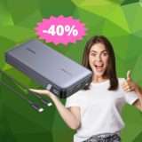 Power Bank UGREEN da 25000mAh: un AFFARE da non perdere