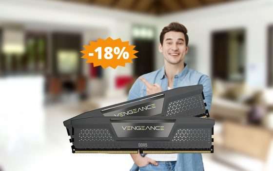 RAM CORSAIR Vengeance DDR5: la soluzione che cercavi (-18%)