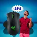 Razer DeathAdder Essential: MEGA sconto del 25% su Amazon