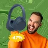 Cuffie Sony WH-CH720N: sconto PAZZESCO del 47% su Amazon