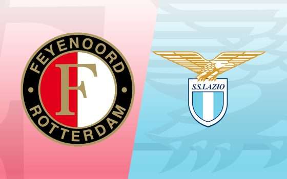 Come vedere Feyenoord-Lazio in streaming (Champions)