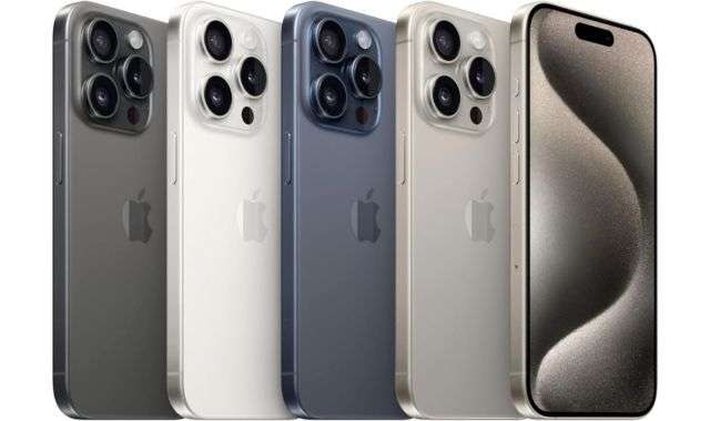 iPhone 15 Pro colorazioni