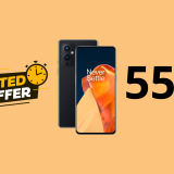 OnePlus 9 5G con ricarica veloce in ENORME sconto del 55%