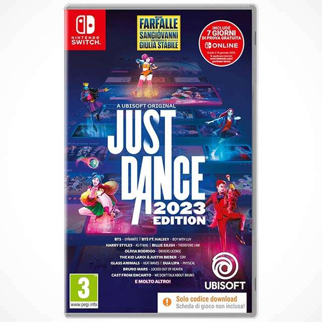 La versione Nintendo Switch di Just Dance 2023