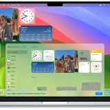MacOS Sonoma: come aggiungere widget al desktop