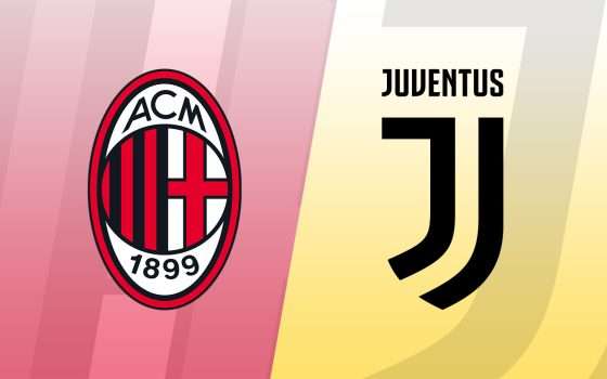 Come vedere Milan-Juventus in streaming (Serie A)