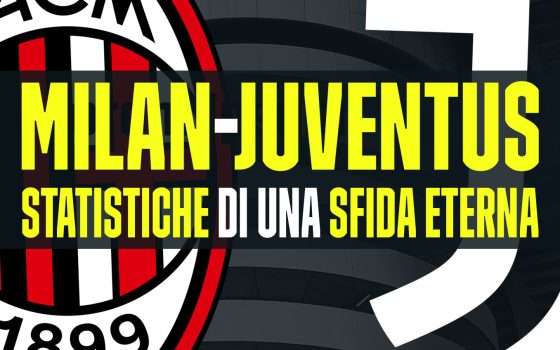 Milan-Juventus: le statistiche di una sfida eterna