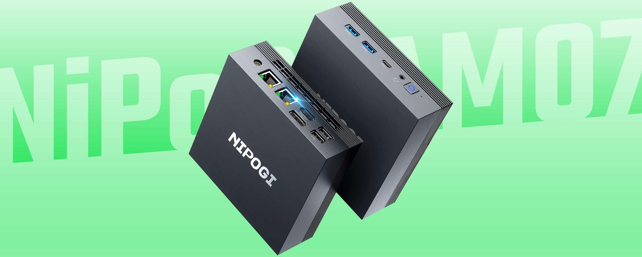 Mini PC a metà prezzo: attiva il coupon su NiPoGi AM07